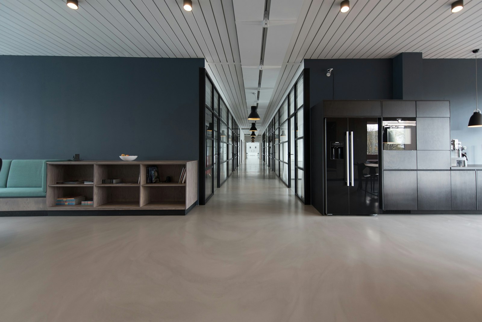 Analyst reviewing conversion dashboards in a modern office